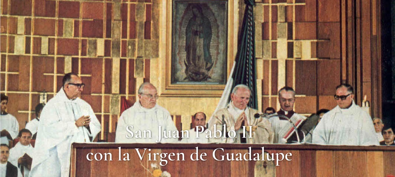 Juan Pablo II en Basílica de Guadalupe